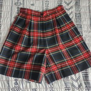 Vintage Michelle New York Plaid Holiday Print 10